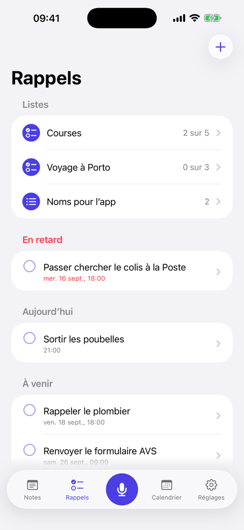 Dans l’app 2