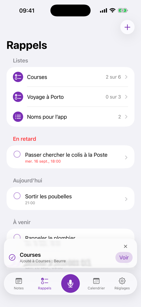 Dans l’app 5
