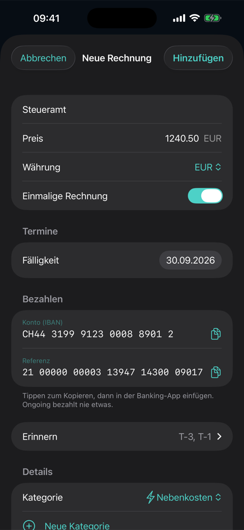 In der App 3