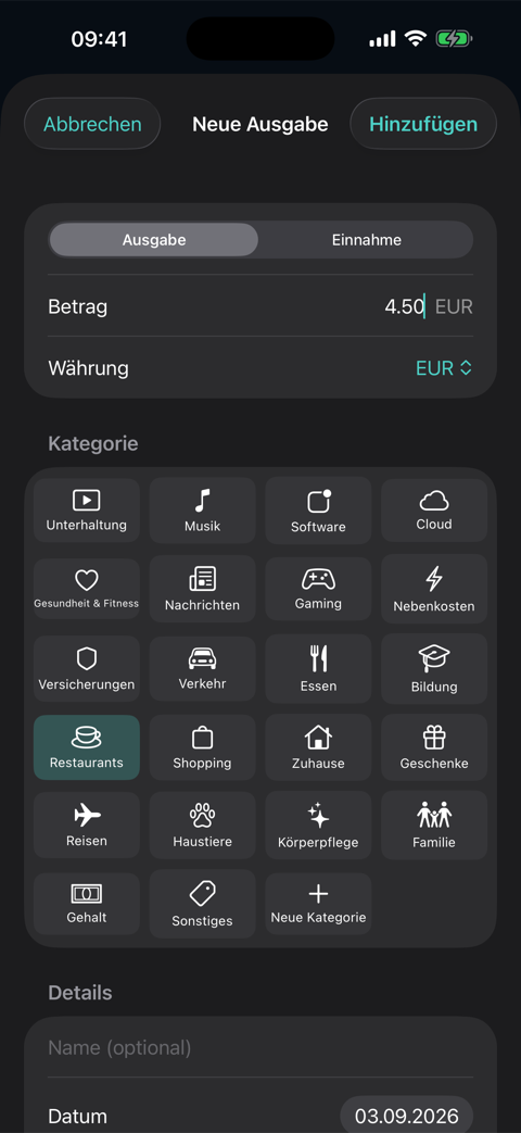 In der App 5