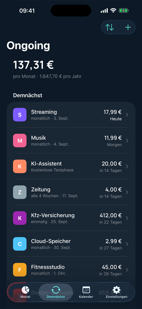 In der App 6