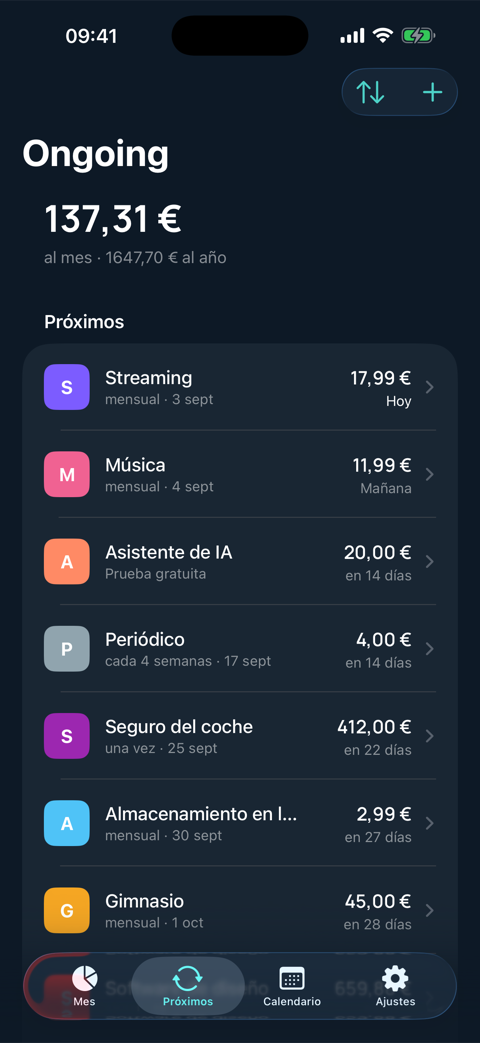 En la app 5