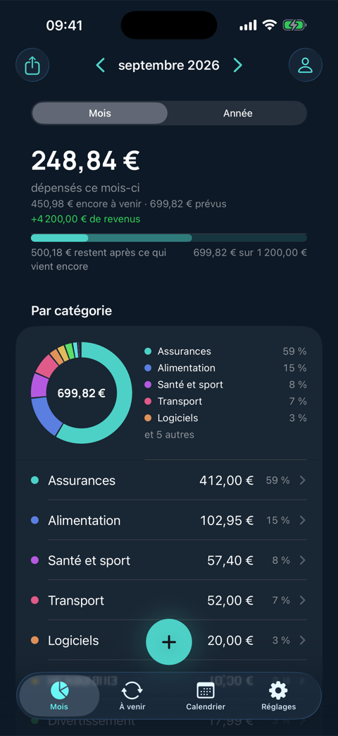 Dans l’app 2