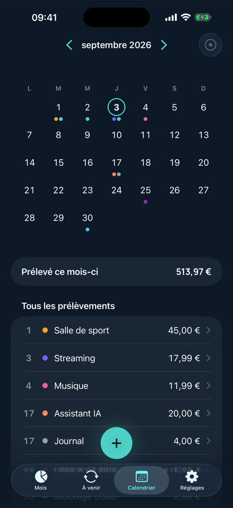 Dans l’app 7