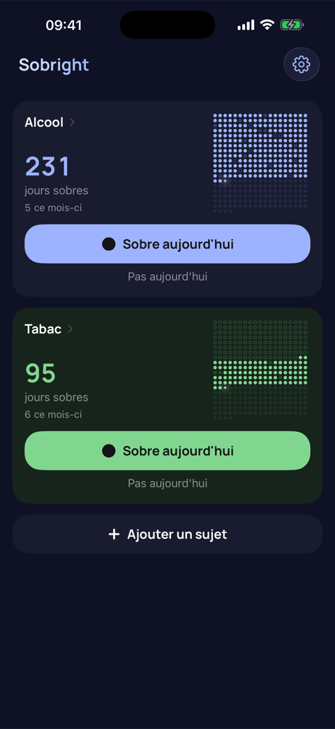 Dans l’app 2