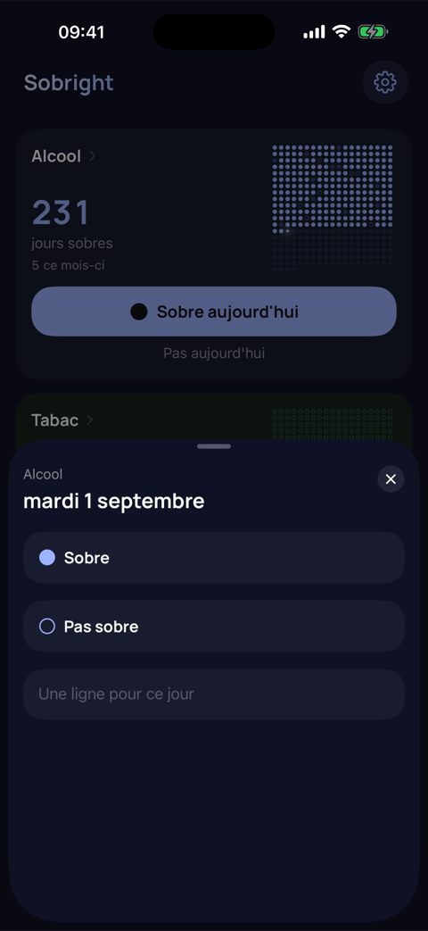 Dans l’app 3