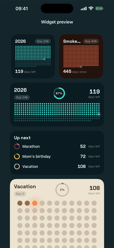 Every widget, free.