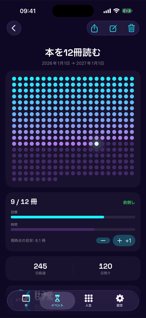 アプリの画面 6